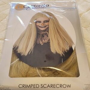 California Costumes Crimped Wig Scarecrow 80s funny,  theatre, camp, festival